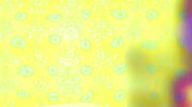 Renkli unsurlarla hareketli arka plan görüntüleri. Çiçekler. Eski model. Bayrak tarzı. Video kaydı. Şablon. Döngü. Kusursuz..