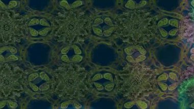 Renkli unsurlarla hareketli arka plan görüntüleri. Çiçekler. Eski model. Bayrak tarzı. Video kaydı. Şablon. Döngü. Kusursuz.. 