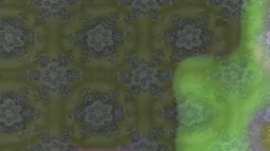 Renkli unsurlarla hareketli arka plan görüntüleri. Çiçekler. Eski model. Bayrak tarzı. Video kaydı. Şablon. Döngü. Kusursuz.. 