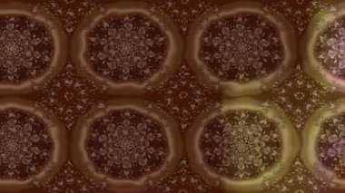 Renkli unsurlarla hareketli arka plan görüntüleri. Çiçekler. Eski model. Bayrak tarzı. Video kaydı. Şablon. Döngü. Kusursuz.. 