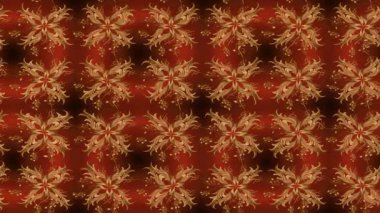 Renkli unsurlarla hareketli arka plan görüntüleri. Çiçekler. Eski model. Bayrak tarzı. Video kaydı. Şablon. Döngü. Kusursuz.. 