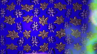 Renkli unsurlarla hareketli arka plan görüntüleri. Çiçekler. Eski model. Bayrak tarzı. Video kaydı. Şablon. Döngü. Kusursuz.. 