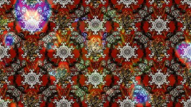 Kızılderili desenli desenli desenli şal deseni. Etnik Mandala süsü. Raster Henna dövme stili. Tekstil, tebrik kartı, boyama kitabı, telefon kılıfı baskısı için kullanılabilir.