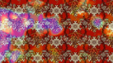 Raster suluboya çiçek deseni, narin çiçekler, kahverengi çiçekler, tebrik kartı şablonu. Güzel kumaş deseni.