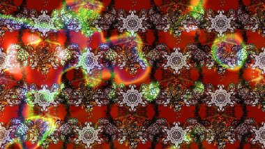 Çiçek deseni. Raster güzel kumaş deseni çiziyor. Renkli Bahar Teması eskiz kalıbı. Düz Çiçek Elementleri Tasarımı.