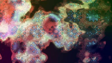 Çiçeksel gri çizim deseni. Raster çiçek izi. Klasik taslak çizimi.