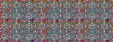 Klasik çiçekler. El çizimi, soyut ve süslü elementler. Yaz çiçekleri teması. Gri ve nötr renkler. Suluboya resim taklit Raster illüstrasyonu.