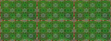 Çiçekle kusursuz desen. Yeşil ve nötr renklerde çiçekler. Renkli Bahar Temalı Kusursuz Arkaplan. Düz Çiçek Elementleri Tasarımı.