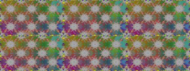 Kusursuz Vintage Çiçek Deseni. Raster Kalça dokusu deseni.