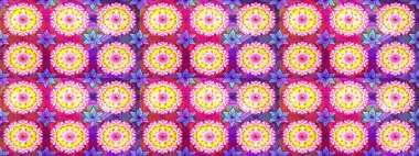 Ultraviyole kumaş deseni. Raster illüstrasyonu. Organik motif arka planı. Çizim deseni.