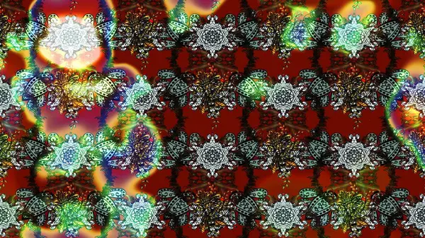 Küçük kahverengi çiçeklerdeki oldukça eski bir besin torbası deseni. Tekstil, kumaş, kapaklar, duvar kağıtları, baskı, paket, koleksiyon defteri, örgü, dekupaj için çiçek arkaplanı..