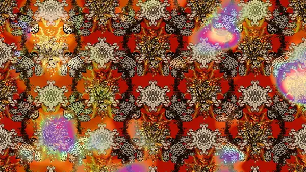 Raster suluboya çiçek deseni, narin çiçekler, kahverengi çiçekler, tebrik kartı şablonu. Güzel kumaş deseni.