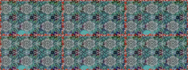 Raster düz çiçekleri pürüzsüz desen. Gri renkli çiçekler. Tasarım hediye paketi, tebrik kartları, posterler ve afiş tasarımı.