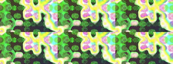 Çiçekli çiçek deseni, suluboya. Raster deseni. Küçük çiçekte güzel bir çiçek deseni..