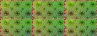 Yeşil renkli çiçekler. Raster düz çiçekleri pürüzsüz desen. Tasarım hediye paketi, tebrik kartları, posterler ve afiş tasarımı.