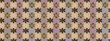 Klasik taslak çizimi. Raster çiçek izi. Çiçeksel bej ve nötr çizim deseni.