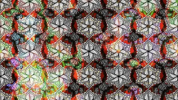 Çiçekli bahar çiçekleri. Küçük çiçekte güzel bir desen. Küçük renkli çiçekler. Moda baskıları için zarif bir şablon. Motley illüstrasyonu.