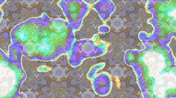 Raster illüstrasyonundaki çiçek desenli çizim. Gri renkli çiçekler. Renkli Yaz Temalı eskiz kalıbı. Düz Çiçek Elementleri Tasarımı.