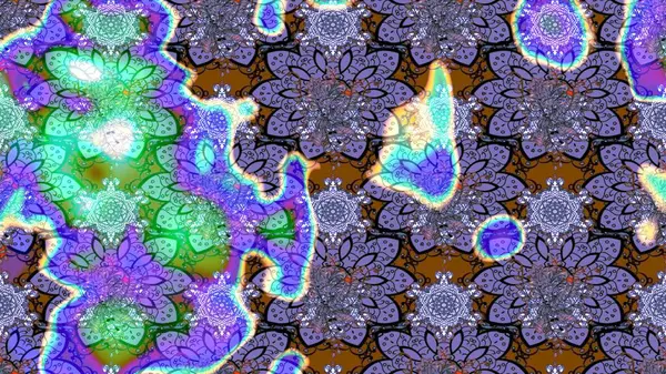 Elle boyanmış suluboya resim çizimleri, çiçekler ve bitkiler. Mor renkte çiçekler.