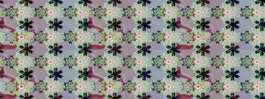 Suluboya, elle çizilmiş. Vadinin gri ve nötr renklerinde çiçekleri. Raster - stok. Taslak arkaplan deseni.