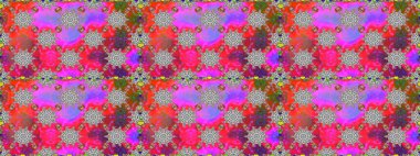 Cute Floral pattern in the small flower. Seamless Tony fabric pattern. Raster illustration. Fashionable fabric pattern.