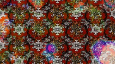 Manzaralı çiçek deseni. Çiçek kompozisyonu, el boyası, hassas şablon. Üst manzara, yumuşak kahverengi renk. Sevgililer günü ve tebrik kartı konsepti için şık bir davet.