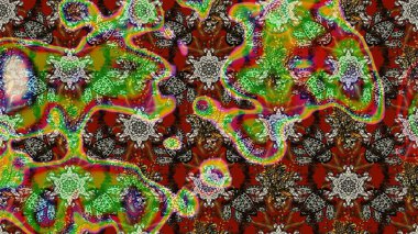 Sınır Kızılderili çiçekli paisley patten. Taslak süsleme izi. Etnik Mandala havlusu. Raster Henna tarzı. Tebrik kartı arkaplanı, boyama kitabı, arkaplan, tekstil için kullanılabilir.