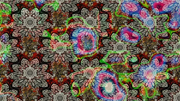 Küçük, tarafsız çiçeklerde oldukça eski bir besin torbası deseni. Tekstil, kumaş, kapaklar, duvar kağıtları, baskı, paket, koleksiyon defteri, örgü, dekupaj için çiçek arkaplanı..