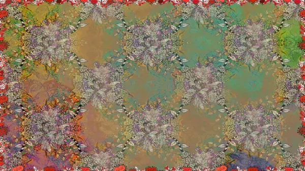 Suluboya çiçek elemanları büyük kümesi. Raster sevimli suluboya Dikişsiz çiçek deseni. Kartlar, davetiyeler, tarih kartları ve daha birçok tasarruf için kullanılabilir.