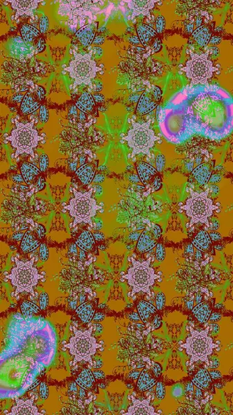 Güzel suluboya yaz çiçekleri deseni..