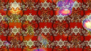 Çiçekli karalama şeklinde Raster çiçek deseni. Nazikçe, güzel çiçek arkaplanı. Kahverengi renkte çiçekler.