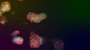 Desen, çizim, çiçek sınırı. Çiçek çelengi. Güzel, parlak, pürüzsüz kumaş, tuval. Kıvırcık, parlak örgü. Eski moda arka plan. Raster illüstrasyonu.