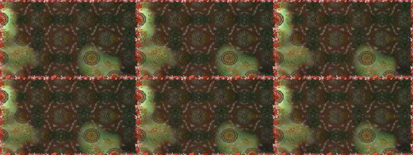 Klasik çiçekler. El çizimi, soyut ve süslü elementler. Yaz çiçekleri teması. Kahverengi ve gri renkler. Suluboya resim taklit Raster illüstrasyonu.