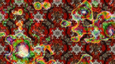 Raster güzel bir çiçek deseni çizmiş. Bahar mevsimi. Tatil havası. Nazik romantik baskı.