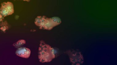 Desen, çizim, çiçek sınırı. Çiçek çelengi. Güzel, parlak, pürüzsüz kumaş, tuval. Kıvırcık, parlak örgü. Eski moda arka plan. Raster illüstrasyonu.