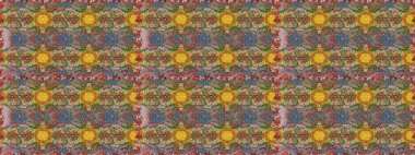 Renkli Yaz Temalı eskiz kalıbı. Düz Çiçek Elementleri Tasarımı. Güzel kumaş deseni. Güzel eskiz şekli. Yazdır. Raster çiçekli arka plan.