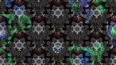 Gri renkli çiçek desenli çizimler, el yapımı papatyalar, papatyalar. Tekrar eden çiçek arkaplanı, zarif gri çiçek duvar kağıdı.