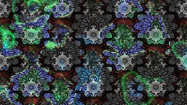 Raster güzel bir çiçek deseni çizmiş. Bahar mevsimi. Tatil havası. Nazik romantik baskı.