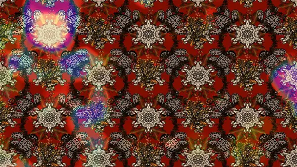 Beautiful watercolor Bouquet of summer flowers sketch pattern. Nice fabric pattern.