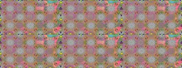 Raster Hip kumaş deseni. Kusursuz Vintage Çiçek Deseni.