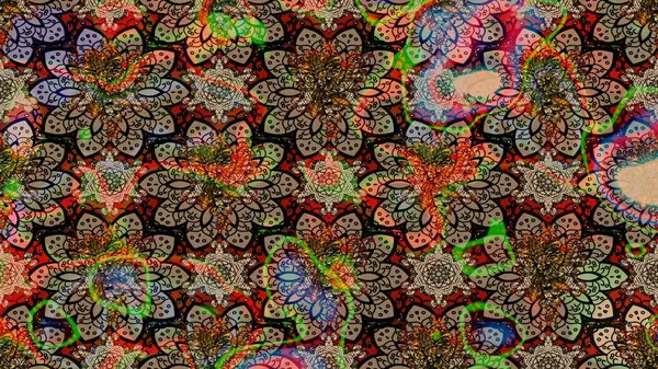 Raster güzel bir çiçek deseni çizmiş. Bahar mevsimi. Tatil havası. Nazik romantik baskı. Bej renkte çiçekler.