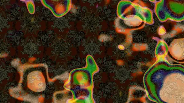 Güzel çiçek deseni. Kahverengi renkli çiçekler. Renkli Bahar Teması eskiz kalıbı. Düz Çiçek Elementleri Tasarımı.