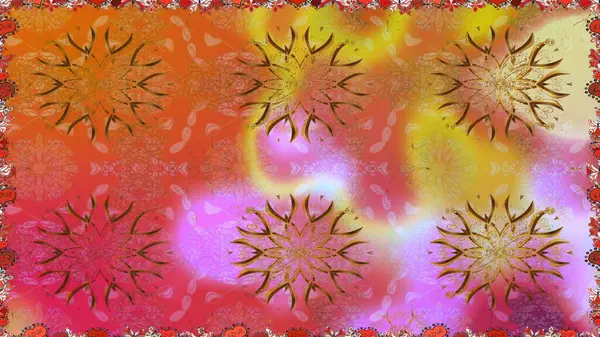 Klasik çiçek desenli. Yumuşak pamuk tasarımı. Yumuşak fayans. Raster 'ın taze dokusu. Paketleme, tekstil, duvar kağıdı için kusursuz çiçek arkaplanı.