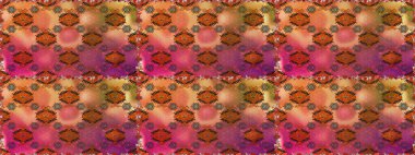 Yumuşak, yaz çiçekli arka plan. Çiçekli karalama şeklinde Raster çiçek deseni. Turuncu renkte çiçekler.