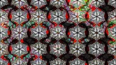 Raster illüstrasyonundaki çiçek desenli çizim. Siyah renkli çiçekler. Renkli Bahar Teması eskiz kalıbı. Düz Çiçek Elementleri Tasarımı.