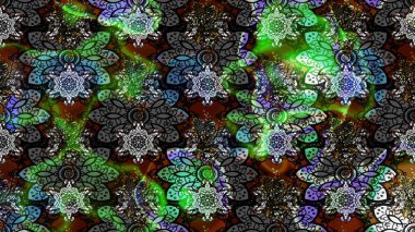 Raster suluboya çiçek deseni, narin çiçekler, gri çiçekler, tebrik kartı şablonu. Raster Güzel kumaş deseni.