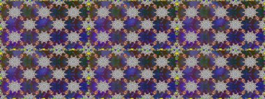 Kusursuz Vintage Çiçek Deseni. Raster Kalça dokusu deseni.