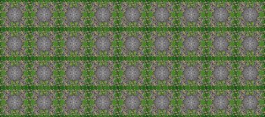 Paisleys zarif çiçek desenli arkaplan duvar kâğıdı çizimi. Klasik stil, güzel, modern, üç boyutlu sanat eseri, altın ve yeşil, gri, desenli çiçek yaprakları ve süslemeleri var.