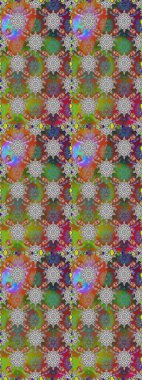 Gri renkli çiçekler. Hediye ambalaj kağıdı, tebrik kartları, posterler ve pankart tasarımı. Raster düz çiçekleri pürüzsüz desen.