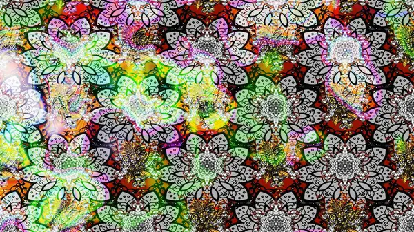 Güzel çiçek deseni. Gri renkli çiçekler. Renkli Bahar Teması eskiz kalıbı. Düz Çiçek Elementleri Tasarımı.